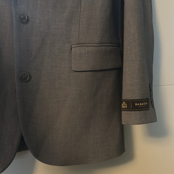 Babaton Agency Heather Ionic Grey Blazer - Picture 4 of 6